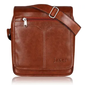 Jaxer Tan Sling Bag for Men & Women - JXRSB103