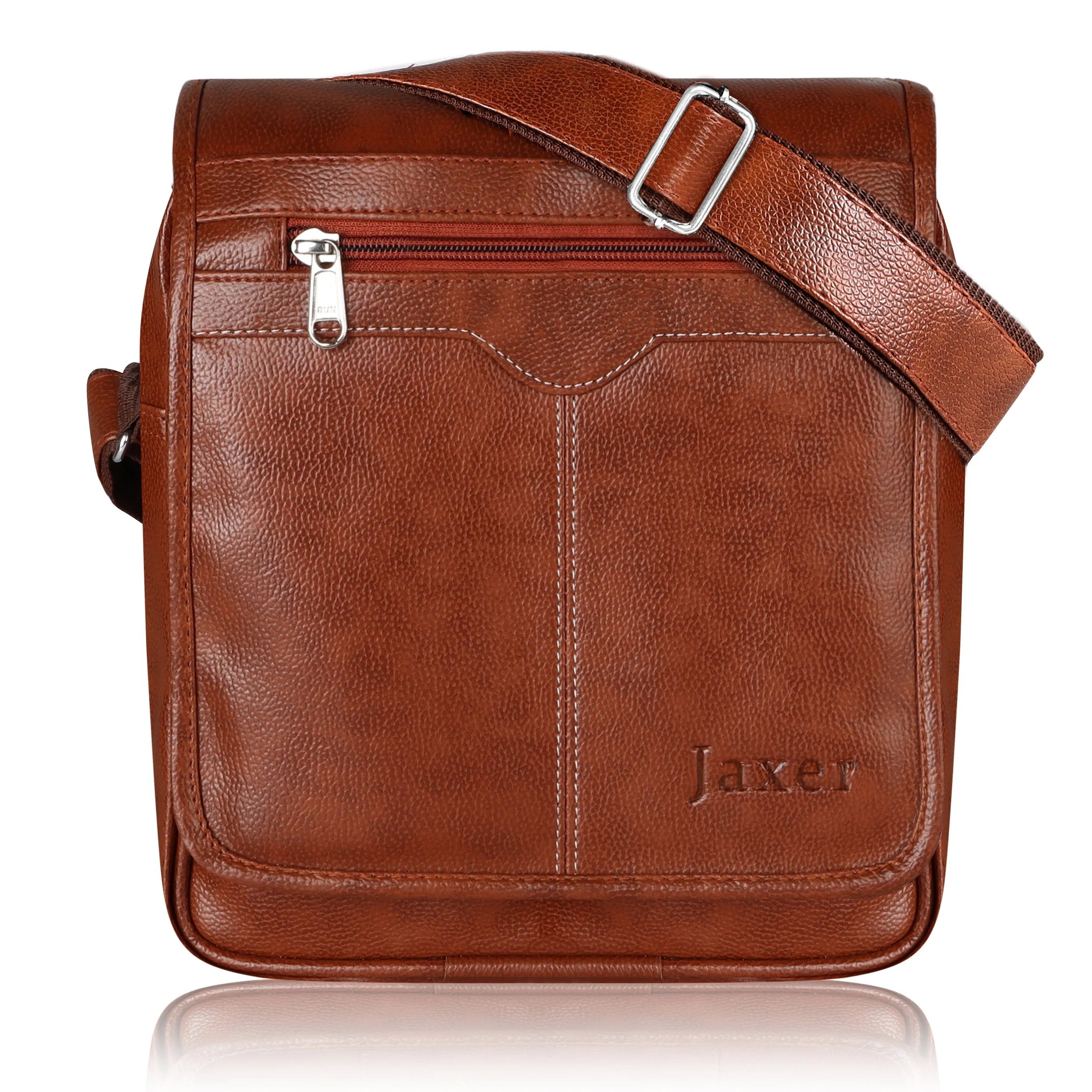 Jaxer Tan Sling Bag for Men & Women - JXRSB103