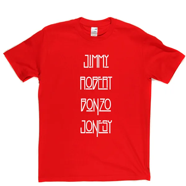 Jimmy Robert Bonzo Jonesy T Shirt