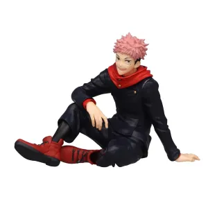 Jujutsu Kaisen Itadori Yuji Sitting Posture Action Figure  | 9.5 Cms |