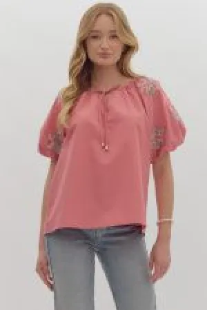 JUST PEACHY KEEN TOP