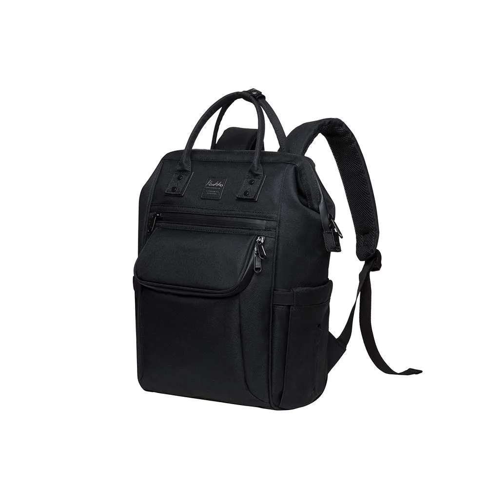 KAUKKO Diaper Bag Backpack with Pacifier Holder and Stroller straps - for Mom and Dad, waterproof, one size  ( 10.63 * 5.90 * 14.96 in )