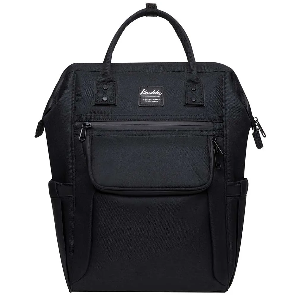 KAUKKO Diaper Bag Backpack with Pacifier Holder and Stroller straps - for Mom and Dad, waterproof, one size  ( 10.63 * 5.90 * 14.96 in )
