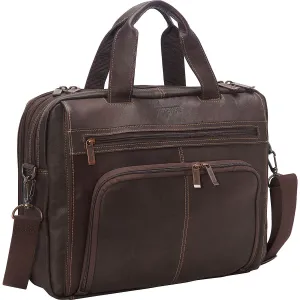 Kenneth Cole Reaction &Quot;Out Of The Bag&Quot; Double Gusset Expandable Top Zip Portfolio