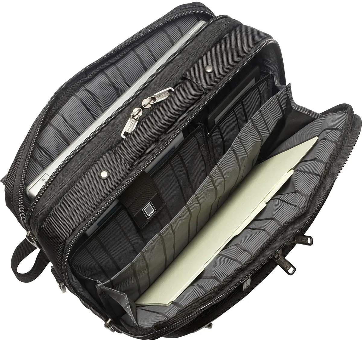 Kenneth Cole Reaction &Quot;Relatively Easy&Quot; Double Gusset Top Zip Ez Scan Convertible