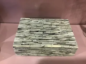 Large Bone Box {with contrast details}