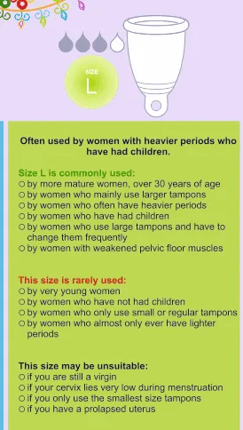 LARGE Classic Ring Me Luna Menstrual Cup