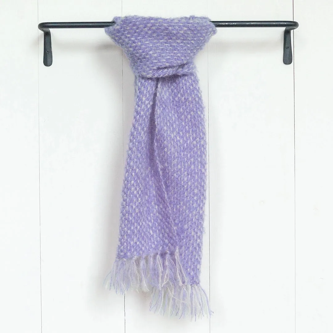 Larkspur Handwoven Mohair Scarf
