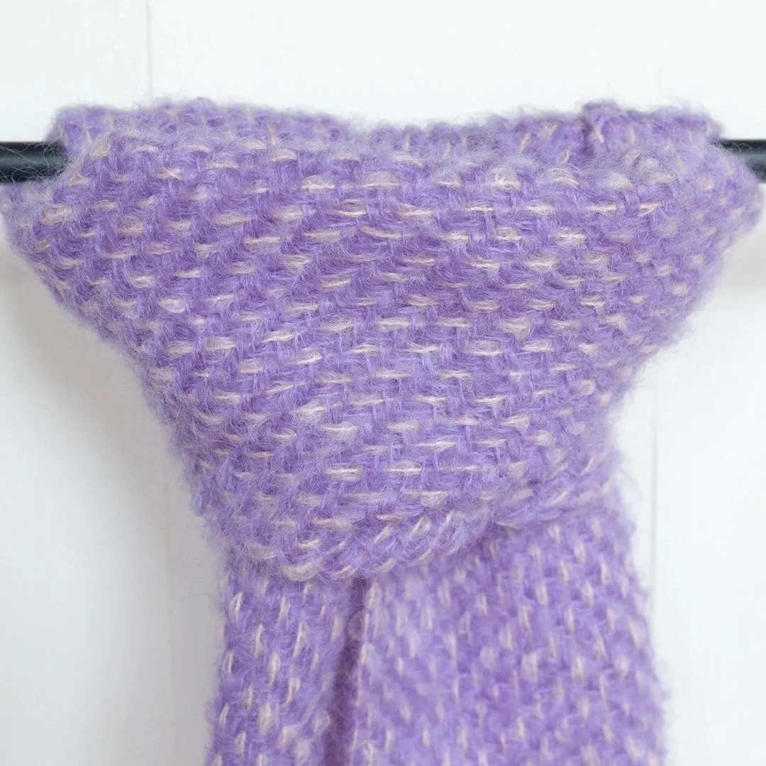 Larkspur Handwoven Mohair Scarf