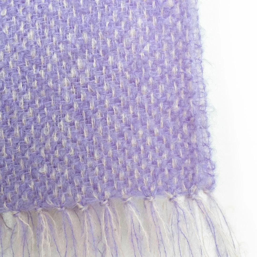 Larkspur Handwoven Mohair Scarf