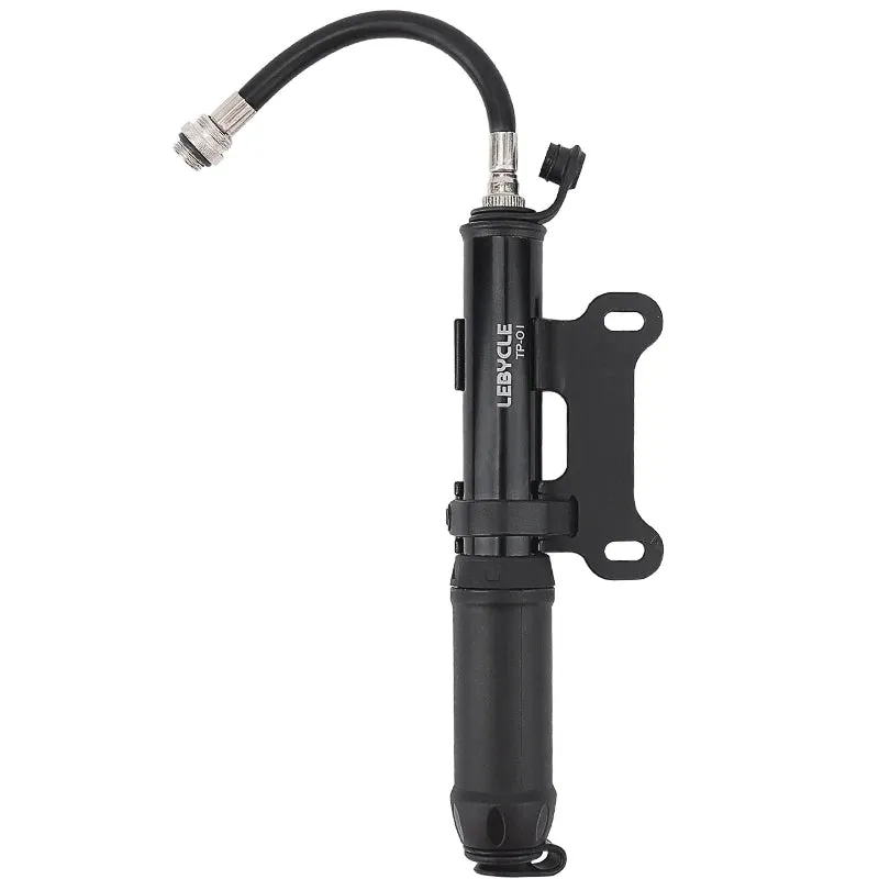 Lebycle 100PSI High-Pressure Hand mini Aluminum Alloy Mini Bike Pump For FV/AV valve