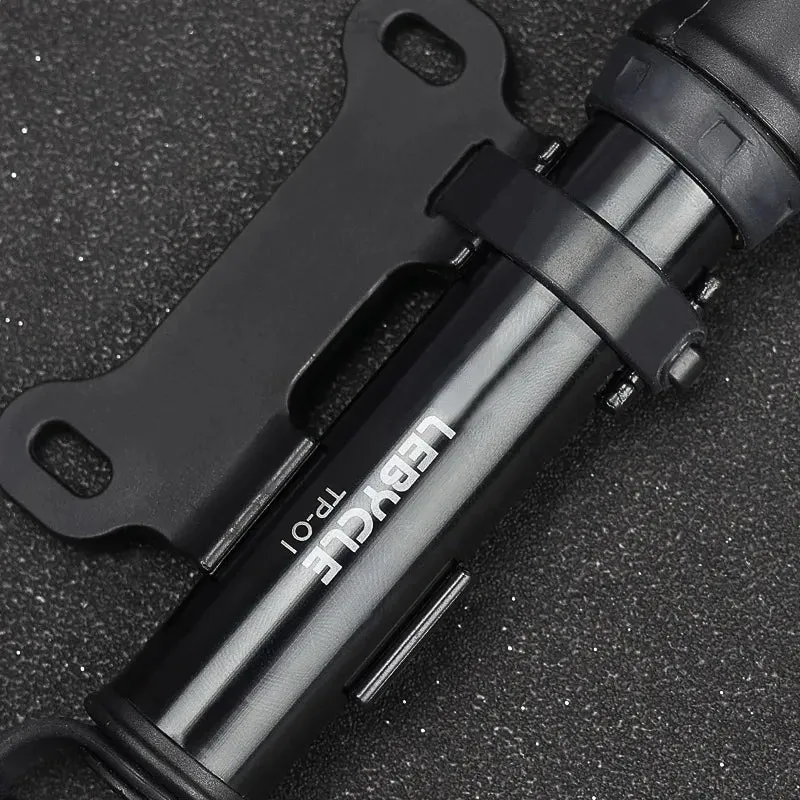 Lebycle 100PSI High-Pressure Hand mini Aluminum Alloy Mini Bike Pump For FV/AV valve