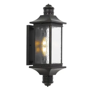 Leeds 2 Light Industrial Victorian Lantern Coach Exterior