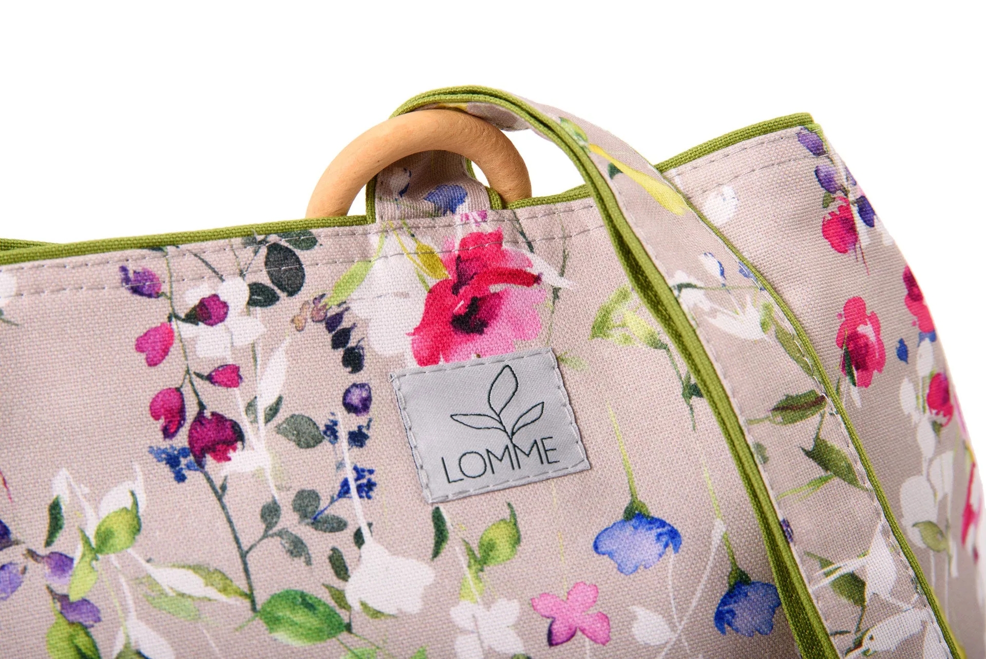 lomme tote bag romantic flower