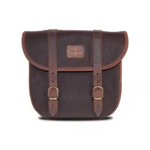 Longride Waxed Canvas LOX Saddlebag Brown - 8 Liters