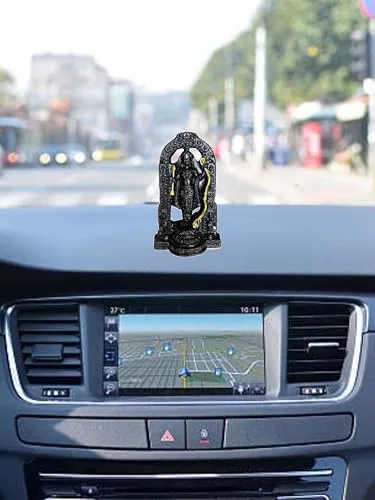 Lord Ram Lalla Idol Premium Small Resin Murti for Home Decoration & Pooja also Exact Replica of Ram Lalla Statue in Ayodhya Ram Mandir - Tanish Handicrafts