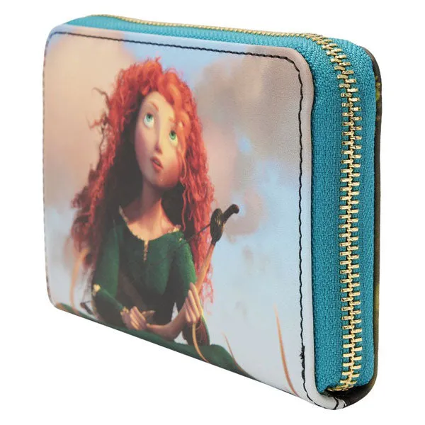 Loungefly - Brave - Merida Princess Scene Zip Around Purse