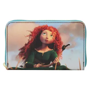Loungefly - Brave - Merida Princess Scene Zip Around Purse