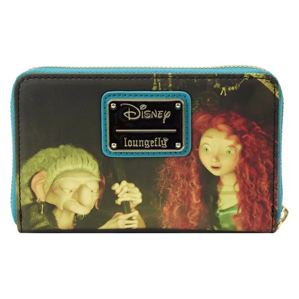 Loungefly - Brave - Merida Princess Scene Zip Around Purse