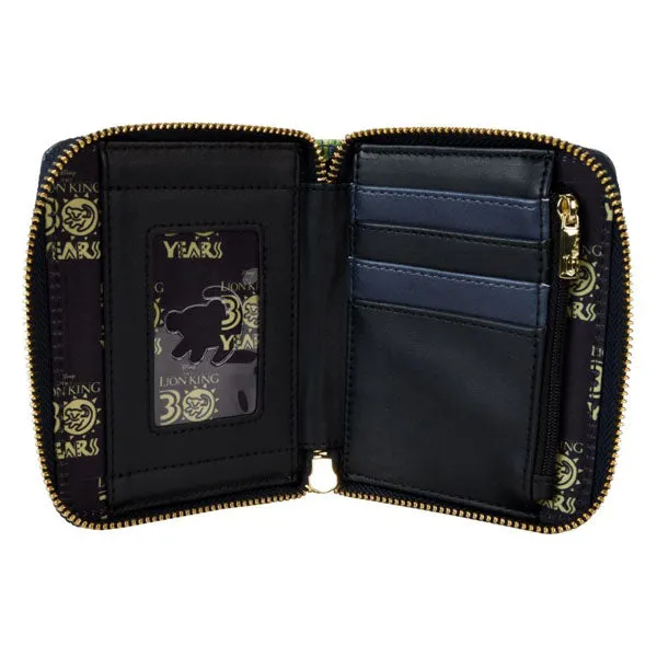 Loungefly - Lion King (1994): 30th Anniversary - Hakuna Matata Silhouette Zip Wallet