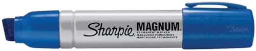 Magnum Tip Permanent Markers - Fast-Drying, Fade and Water-Resistant Ink - Ideal for Paper, Plastic, Metal - Home, School, or Office Supplies