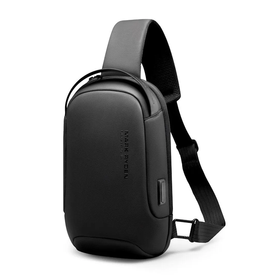 Mark Ryden MR-7510 Compact Crossbody Shoulder Bag Waterproof USB Charging