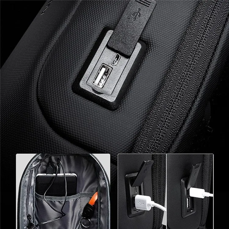 Mark Ryden MR-7510 Compact Crossbody Shoulder Bag Waterproof USB Charging