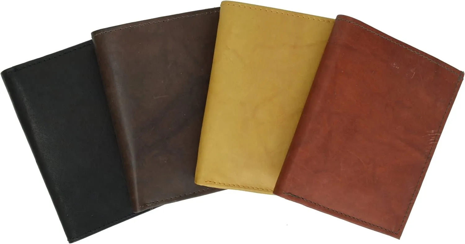 Marshal Top Grain Extra Capacity Leather Bifold Wallet with Credit card Slots