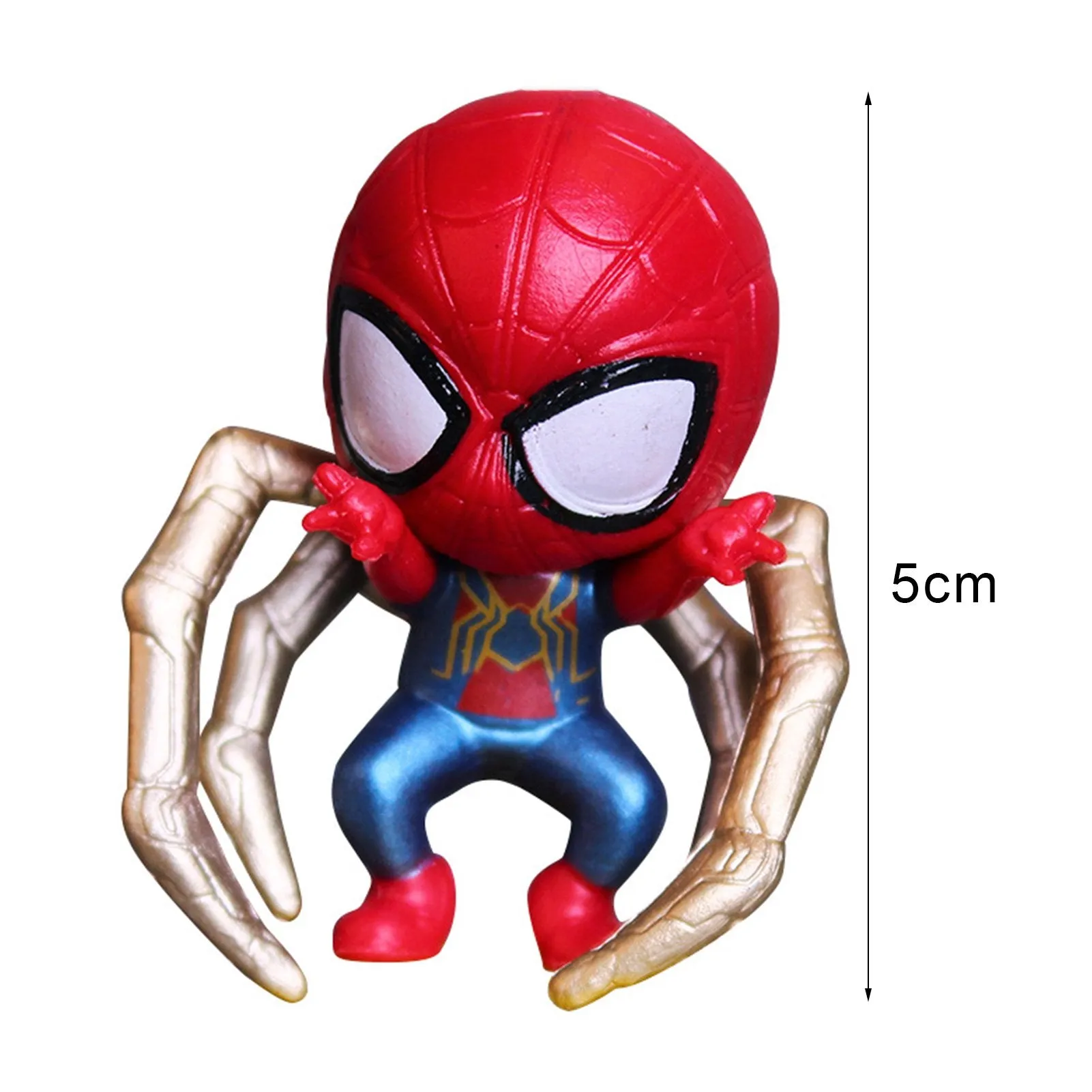 Marvel Avengers Endgame War Spiderman Set Of 8 Action Figure [5 CM]