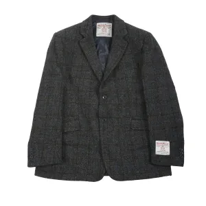 Men's Barra Harris Tweed Jacket  Blue Check