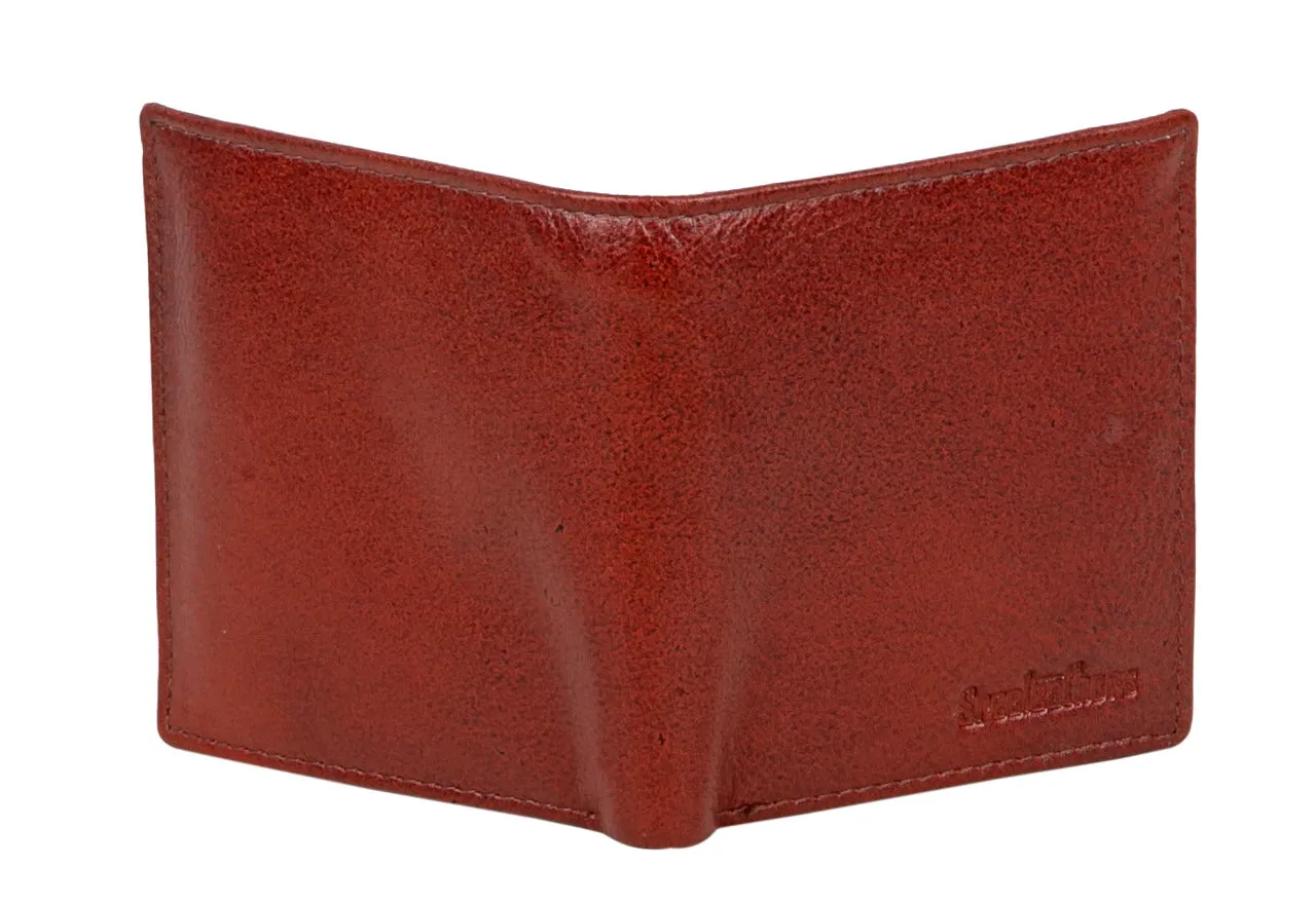 MENS LEATHER WALLET 33612 (TAN)