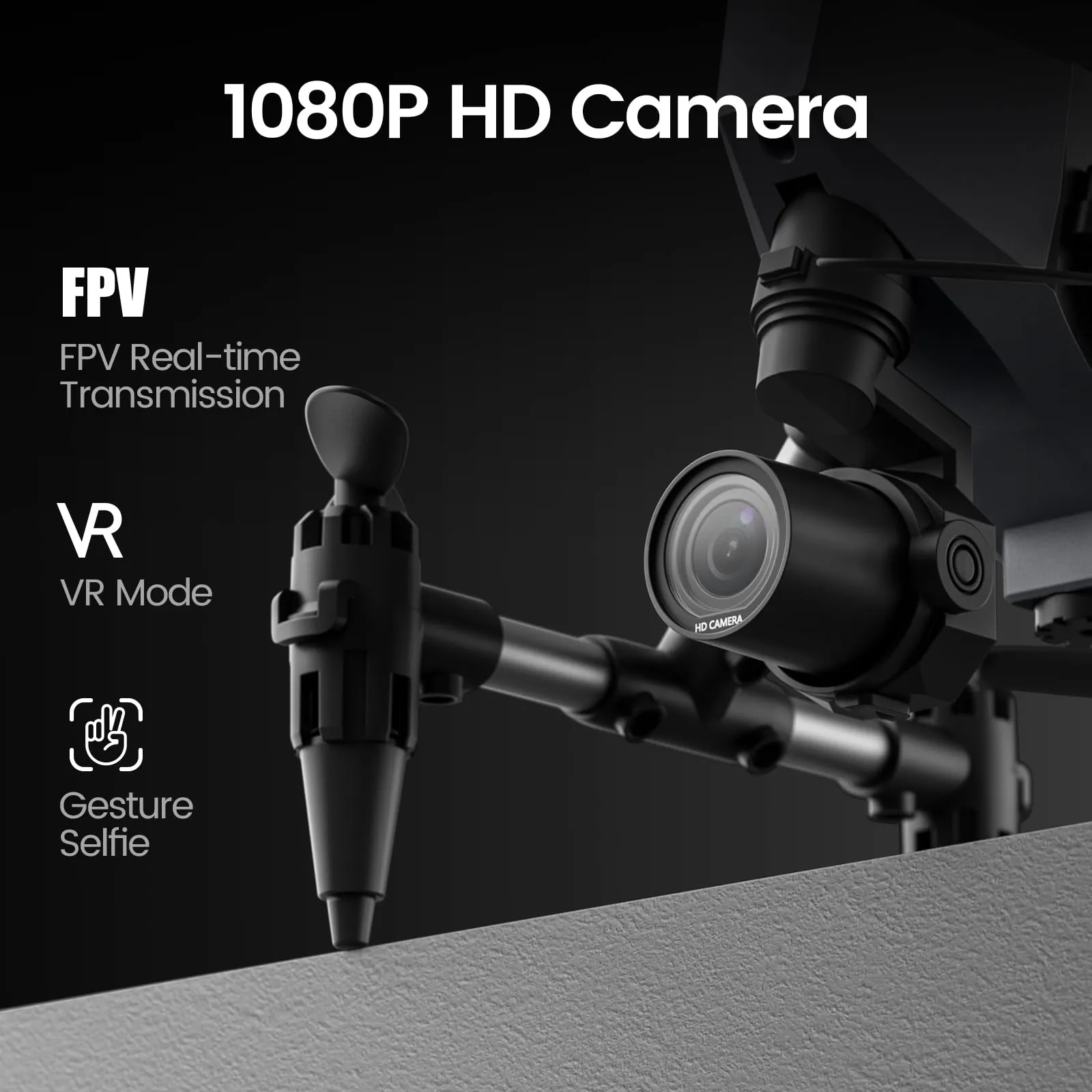 Mini Drone for Beginners Adults Small RC Drone HD FPV Quadcopter with Optical Flow Positioning, 3 Batteries, 3D Flip, One Key Start