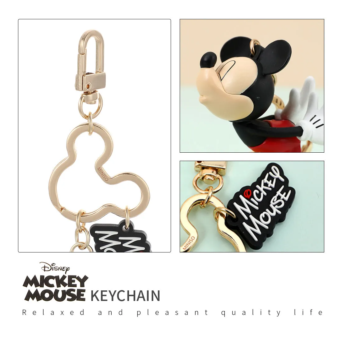 MINISO x Mickey Mouse Collection - Mickey Mouse Key Chain