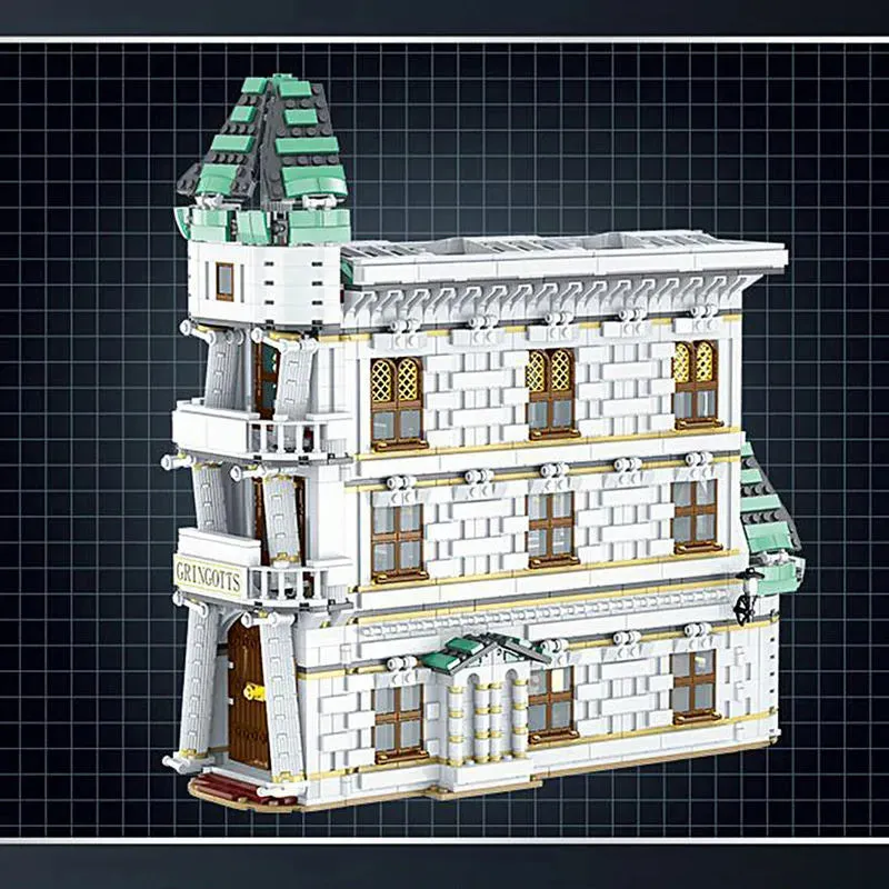 Movie Expert Harry Potter MOC Diagon Alley Bricks Toy