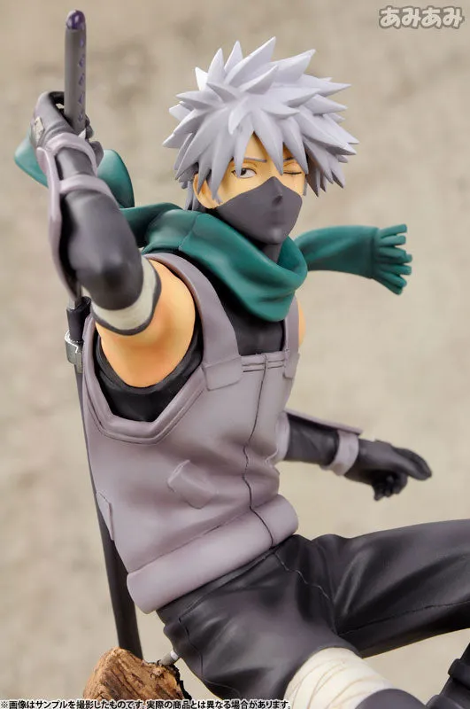 Naruto Hatake Kakashi II Anbu Black Ops Action Figure  | 18 CM |