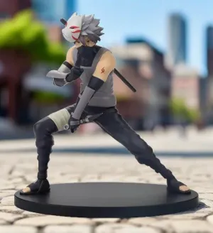 Naruto Hatake Kakashi II Anbu Black Ops Attacking Figure  | 18 CM |