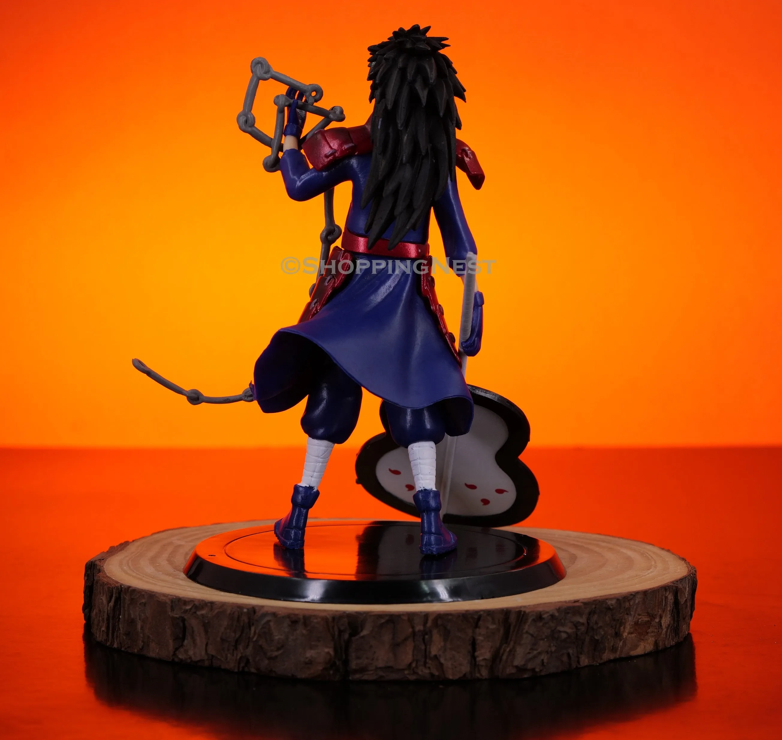 Naruto Uchiha Madara | Armoured with Weapon Action Figure |17 Cms|