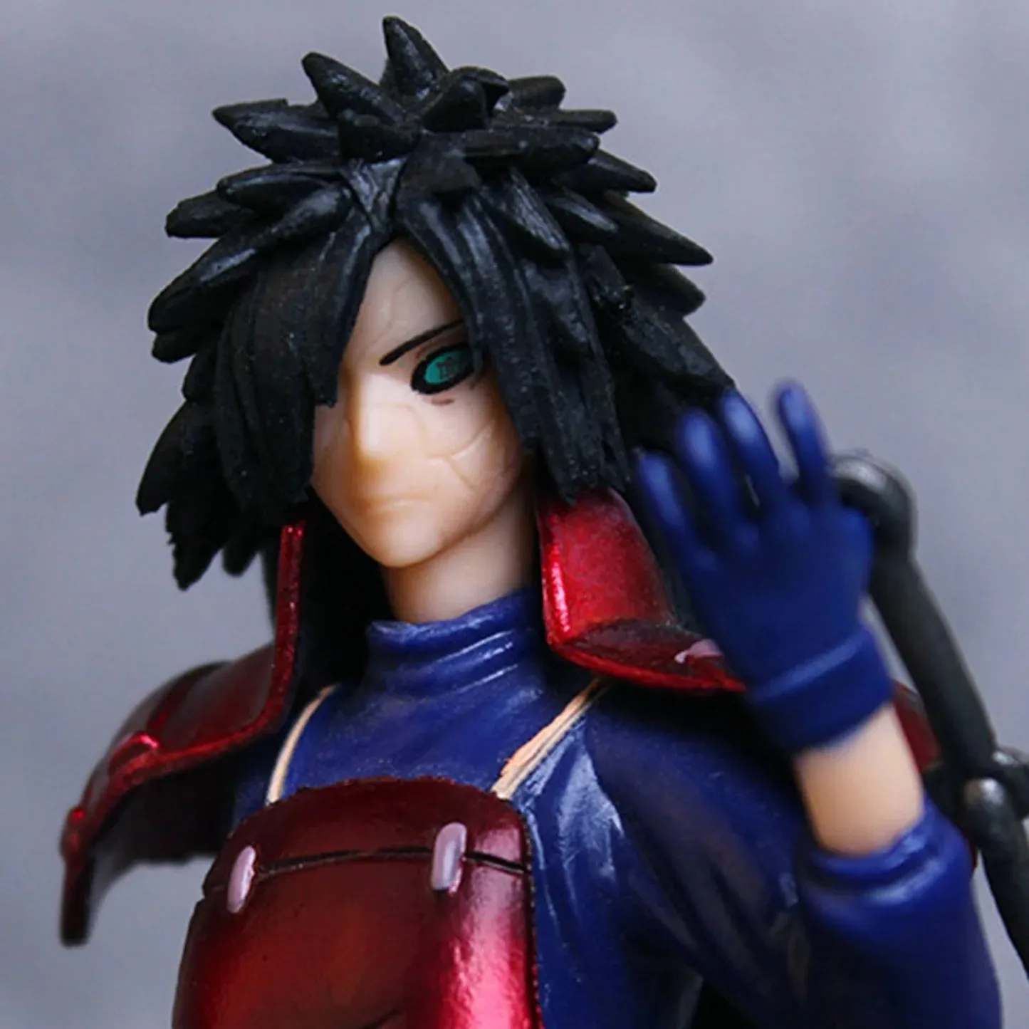 Naruto Uchiha Madara | Armoured with Weapon Action Figure |17 Cms|
