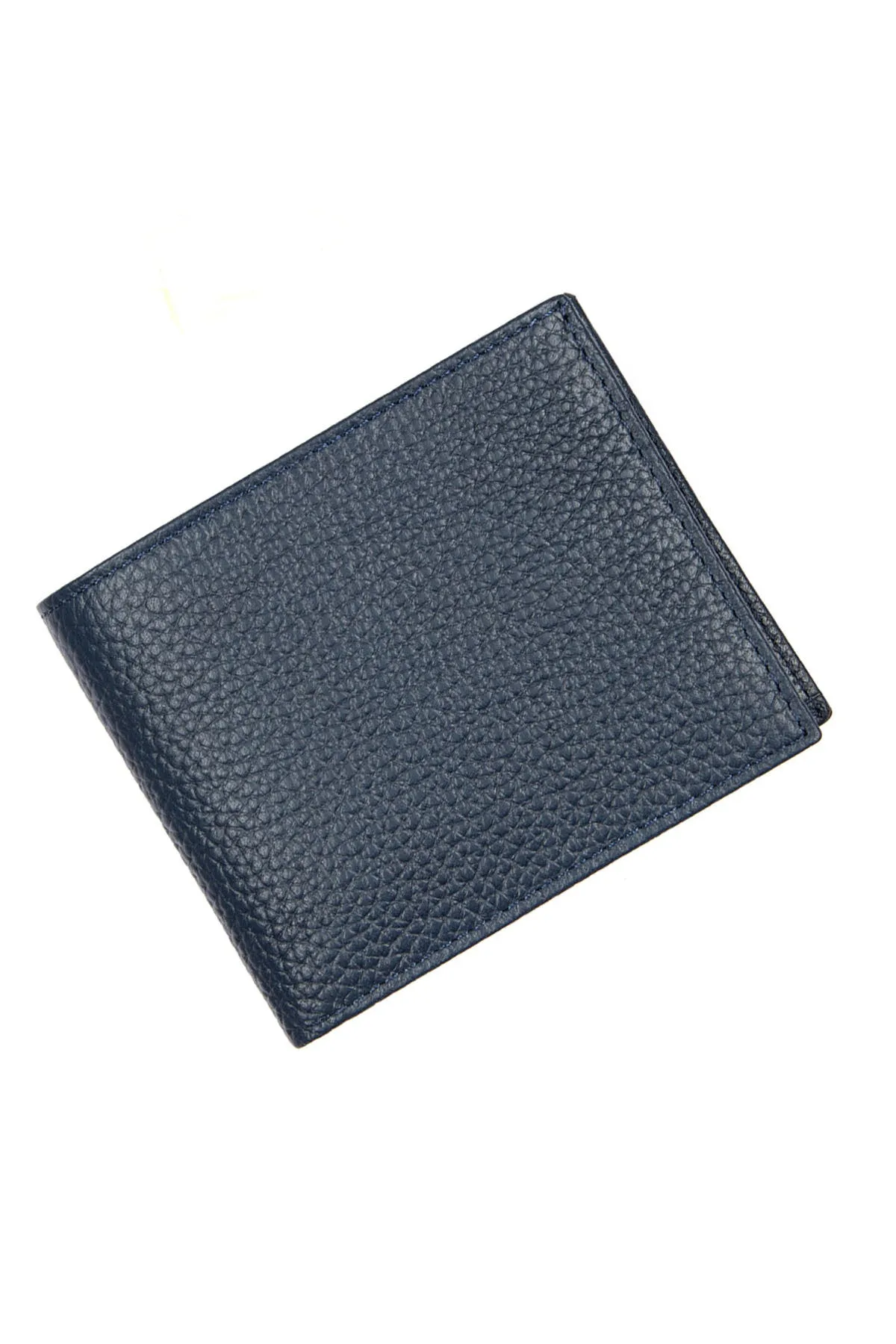 Navy Leather Wallet