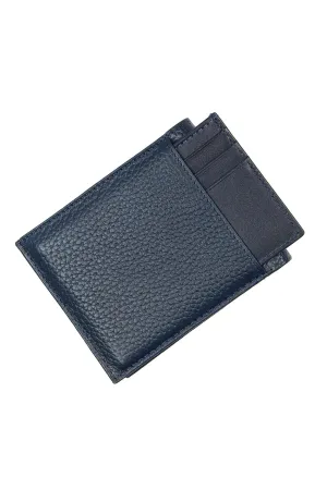 Navy Leather Wallet
