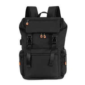 New Backpack Business Casual Large Capacity Travel Bag Men's Computer Backpack Junior High School High School Student Bag