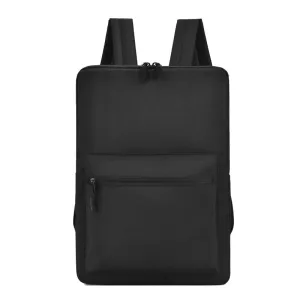 New Ultra-Thin Backpack Business Computer Nylon Men's 14-15-Inch Notebook Bag Double Back Printable Logo
