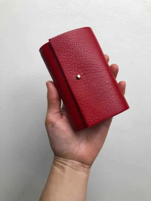 Nomad Mini Leather Women's Wallet in Green or Red