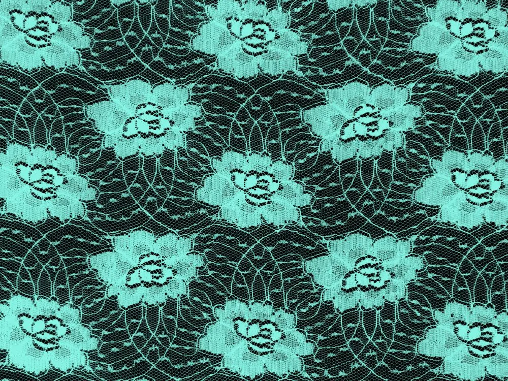 NYLON FLORAL "ANGEL" NON-STRETCHED LACE KNIT<br><h6>9-MINT<br>LACE9-SL</h6>