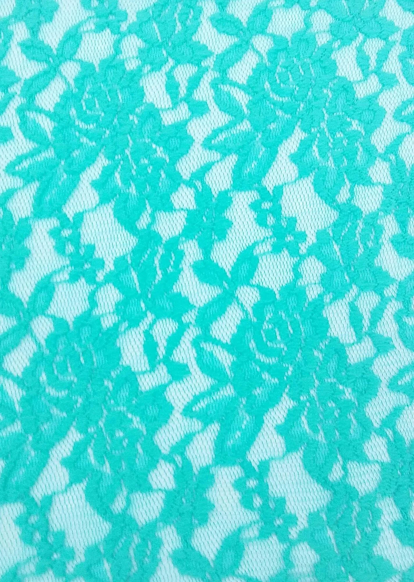 NYLON FLORAL "BELLA" STRETCHED LACE KNIT<br><h6>14K-MINT<br>LACE11-SS</h6>