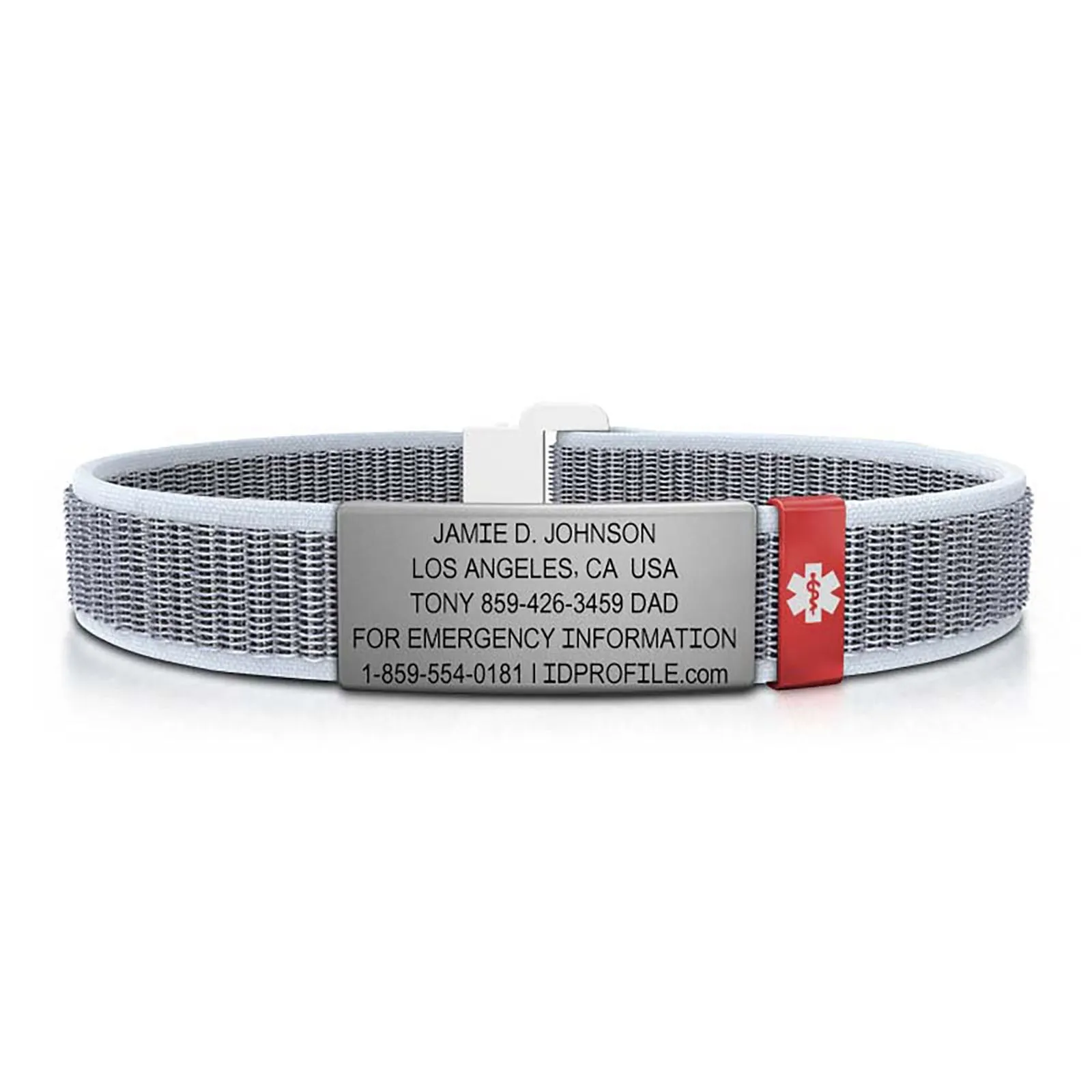 Nylon Loop Medical ID - SM - With iD Profile