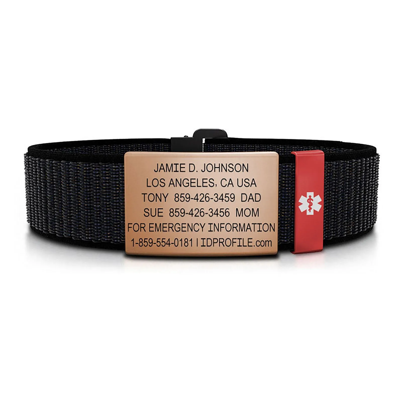 Nylon Loop Medical ID - SM - With iD Profile