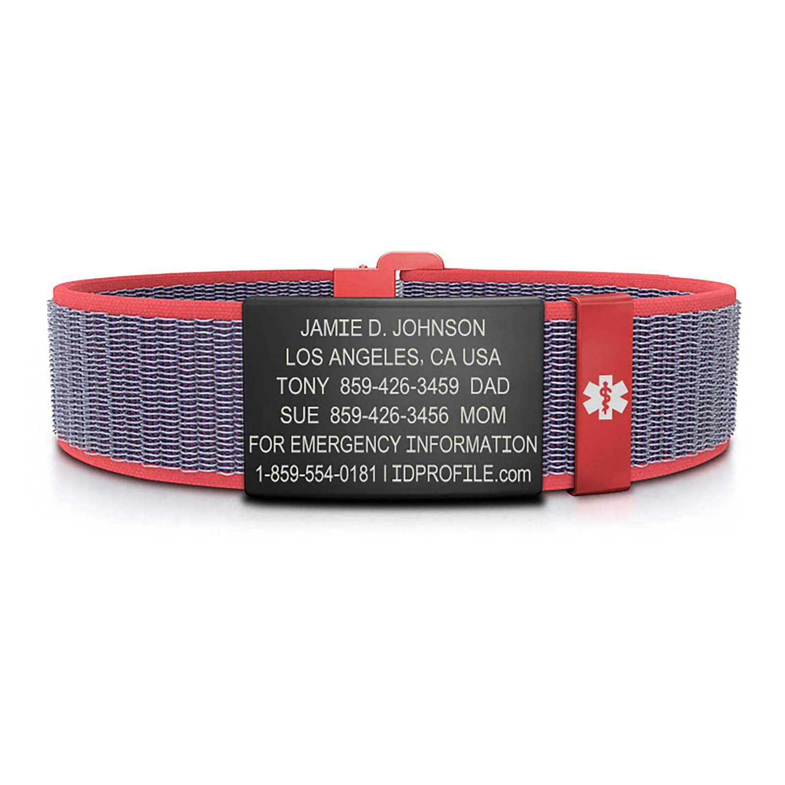 Nylon Loop Medical ID - SM - With iD Profile