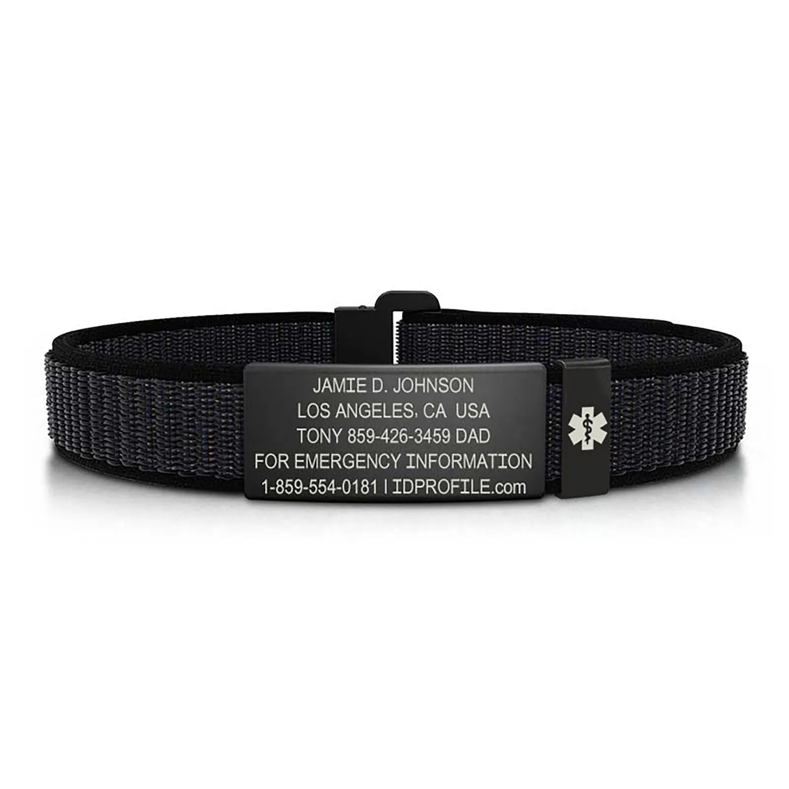 Nylon Loop Medical ID - SM - With iD Profile