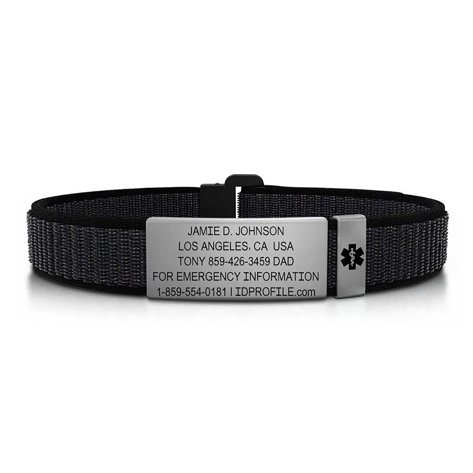 Nylon Loop Medical ID - SM - With iD Profile